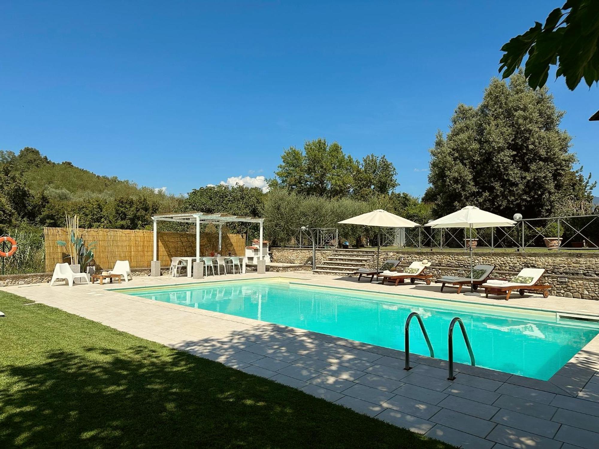 Villa Il Cipresso แตร์รานูโอวา บราชโชลีนี ภายนอก รูปภาพ